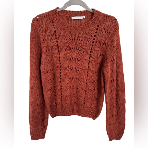 Lush rust orange sweater size small - Picture 1 of 5